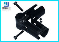 Rotational Lean Tube Steel Pipe Joints For Pipe Rack System Vertical Angle Joint