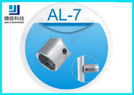External Hexagon Aluminum Tubing Joints AL-7 Hexagon Head Shape Die Casting Tech