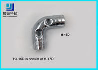 Elbow Electrophoresis / Chrome Pipe Connectors 90 Degree Pipe Fittings HJ-15D