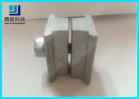 Double Connector Aluminum Tubing Joints 6063-T5 Silvery Type AL-6A Long Lifespan