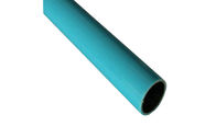 Blue Lean PE Flexible Coated Steel Pipe and Tube Round 2mm / 1.5mm Thickness