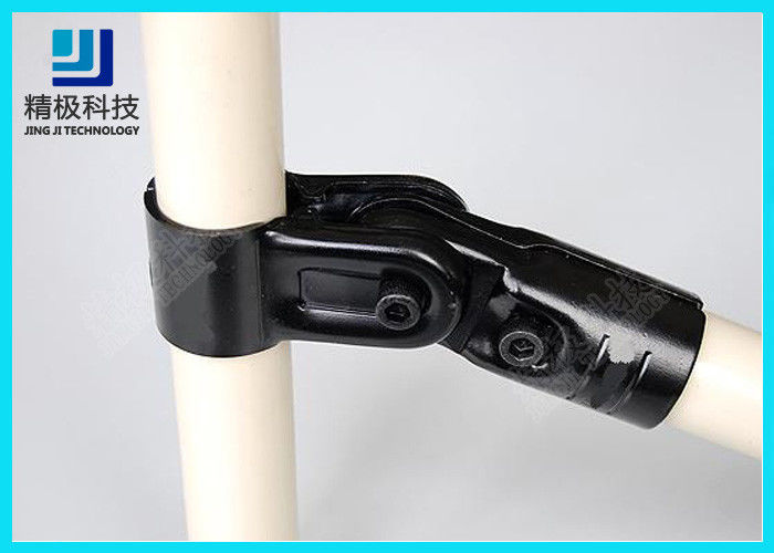 180 Degree Rotation Lean Steel Pipe Joints Fixed Line Bar Flexible Pipe Joint HJ-7
