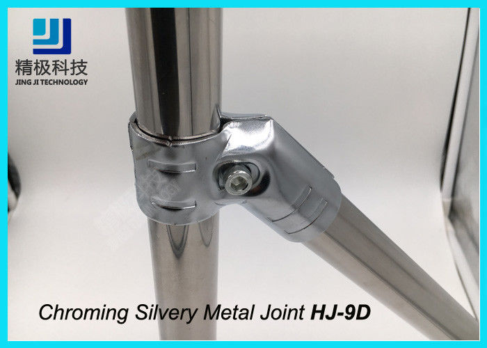 Creform Joints For Pipe Fittings Fixed Chromed Metal Joints Silvery HJ-9D