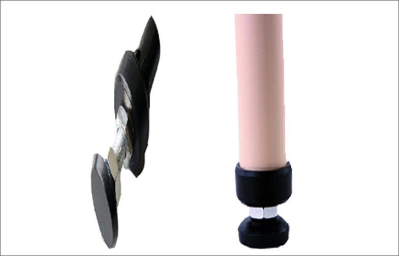 PP Plastic + Steel Pipe Rack Fittings Special Pipe Adjuster OD 28mm