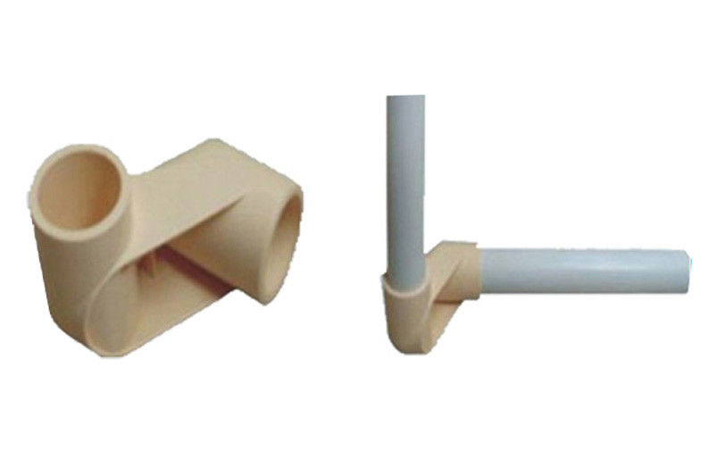 Right Angle Stamping Plastic Pipe Joints Fittings ISO9001:2008