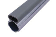 PVC Wiring Duct AL-2817 Aluminium Pipes Fittings For Workbench