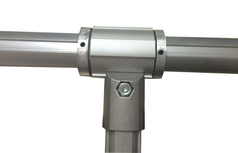 Rotation Aluminum Pipe joint Hinge 360 Degree Rotate and  Move ODM Size