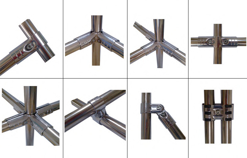 Slivery Steel Pipe Jointing Polishing Chrome Plated Surface Treatment