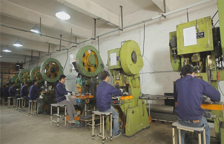 Pipe connectors stamping