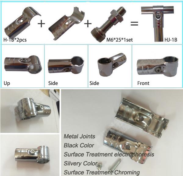 ESD Creform Pipe Workbench Chrome Pipe Fittings Chrome Plated Metal