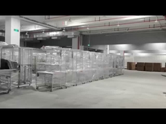 Lean Aluminum Alloy Tube Diameter 28mm Tube Wall Thickness 1.7mm Flat Silver White AL-2817