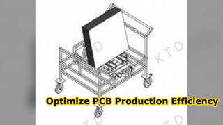 KUTED Stack Pin Trolley Efficient PCB Material Transport