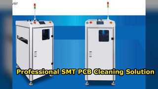 SMT PCB Cleaning Conveyor Machine with PLC Control
