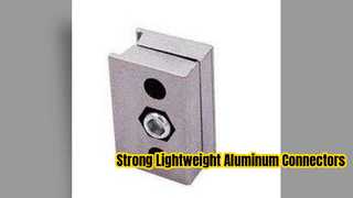 Lightweight Aluminum Pipe Connectors for Industrial Workbenches