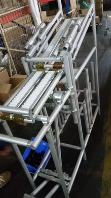 Aluminum Dovetail Tube Diameter 28mm, Tube Wall Thickness 1.2mm Silver AL-2812