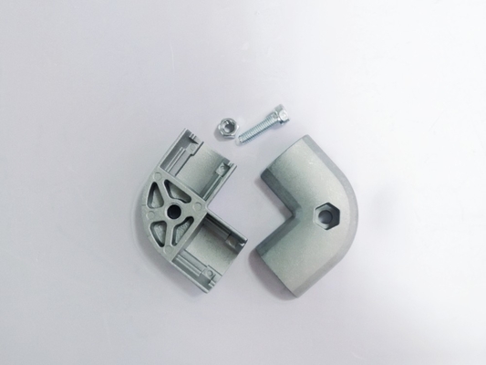 RoHS Round 90 Degree Elbow Welding Connection Aluminum Tube Fitting AL-2