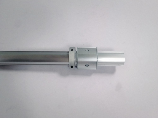 Fixing Action Aluminium Tube Fitting Anodised Die-Cast With Sand-Blasted Surface AL-19