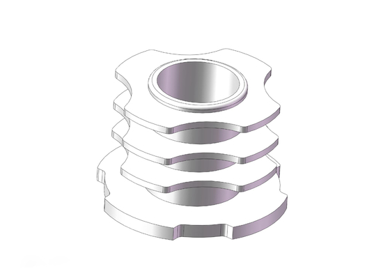 AL-26 PVC Grey Plastic Top End for 28mm Diameter Leaner Aluminium Tubes Direct