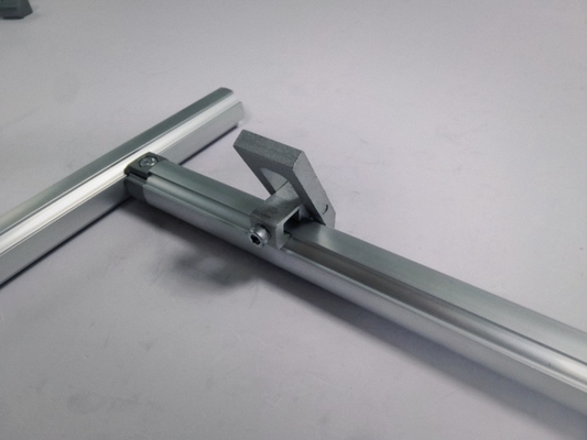 Telescopic Conveyor Aluminum Pipe Joint Sandblasted Warehouse Shelf Accessories AL-45