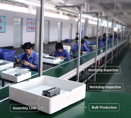 ESD Anti-Static Belt Conveyor Assembly Line Workbench For Electronic Workshop