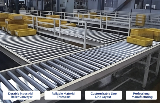 Heavy Duty Gravity & Powered Roller Conveyor System