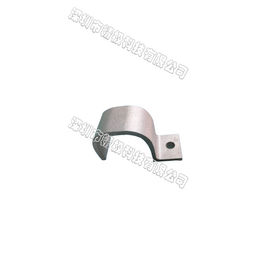 AL-73 Aluminum Alloy Joint Durable Die Casting Silver White Aluminium Pipe Holder