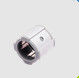 Anodizing Silver Outer Aluminum Tubing Joints Connectors AL-18-B Without Slot
