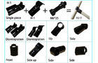 Nickel Plated and Galvanized Pipe Connectors with 2.3mm Thickness SPCC Steel for Industrial Applications