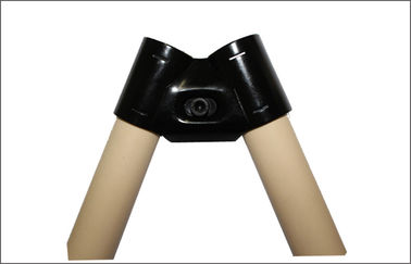 2.3mm Thickness Metal Pipe Connectors For Lean Tube , Metal Joint In Pipe Fitting