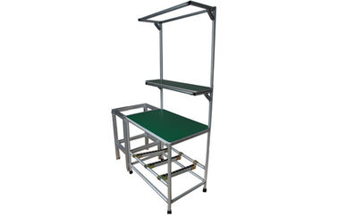 Aluminum Frame Pipe Workbench / Workstation Aluminum Pipe Rack As Display Table