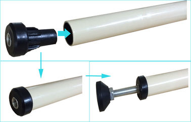 Black Screw Adjuster Pipe Rack Fittings For Pipe Racking System