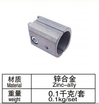 28mm Pipe Silvery Zinc Ally AL-61 Aluminum Tubing Joints