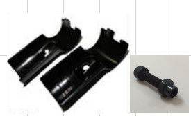 2.5mm thickness spcc steel metal pipe fittings with electrophoresis surface treatment for industrial pipe rack systems