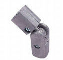 Casting Aluminum Pipe Joints AL-30 Aluminium Tube Connectors Silver