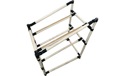 ODM / OEM Steel Pipe Rack With Plastic Coated Outside Multi-purpose
