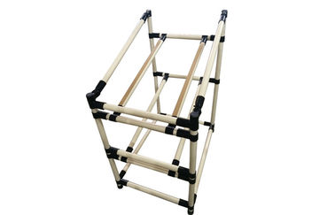 ODM / OEM Steel Pipe Rack With Plastic Coated Outside Multi-purpose
