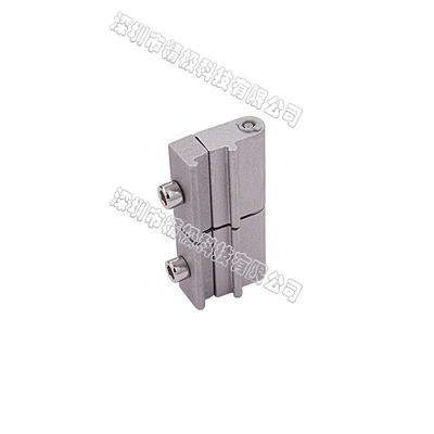Rotary Aluminum Tubing Joints AL-64 Silver White For Window Door