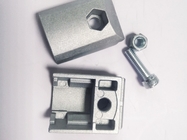 External Connection Aluminum Tube Fitting Claw Pattern Sandblasted Surface Finish AL-7