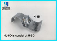 2 Pipe Mounting Bracket Chroming Joint Tube Metal Clamp For ESD Trolley HJ-6D