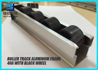 Heavy Duty Roller Track PE Wheel Materail 40A 4000mm Per Bar Standard Length