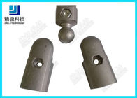AL-5 Silver Aluminium Tube Joiners Joints Connector Claw Head Shape Die Casting Tech