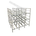 Stainless Steel Pipe Rack Custom Structural Easy Assemble For Electronic Equipment