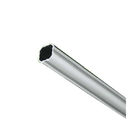 Industrial Rectangle Aluminium Alloy Pipe For Flexible Pipe Racking System