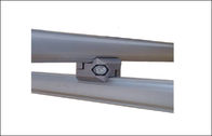 Rotary Silver Aluminum Tubing Joints Connecting 28mm Diameter Aluminum Pipe