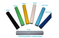 Flexible Plastic Coated Steel Pipe In Industrial , Large Diameter Welded Steel Pipe
