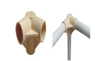 Three Way Plastic Pipe Joints For Plumbing Environment Friendly