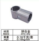 Lightweight Zinc Ally AL-60 Aluminum Tubing Joints 28mm Pipe