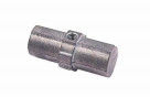 Smooth Surface Al14 Aluminum Pipe Joints Zinc Alloy Round