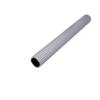 Diameter 28mm Aluminum Alloy Tube 6063 T5  Round AL-R Flat Silvery For Logistic Rack