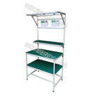 Aluminum Alloy Light Pipe Workbench 120kg Loading Movable convenient